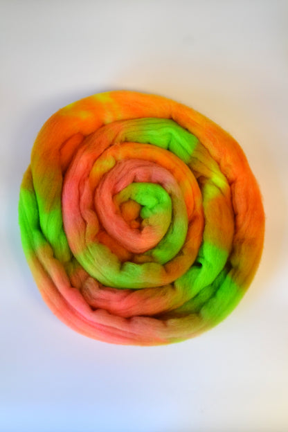 Cormo - Rocket Lolly 100g Hand-dyed Fibre