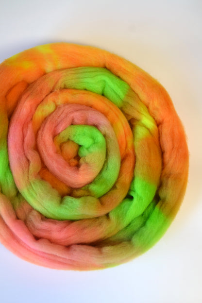 Cormo - Rocket Lolly 100g Hand-dyed Fibre