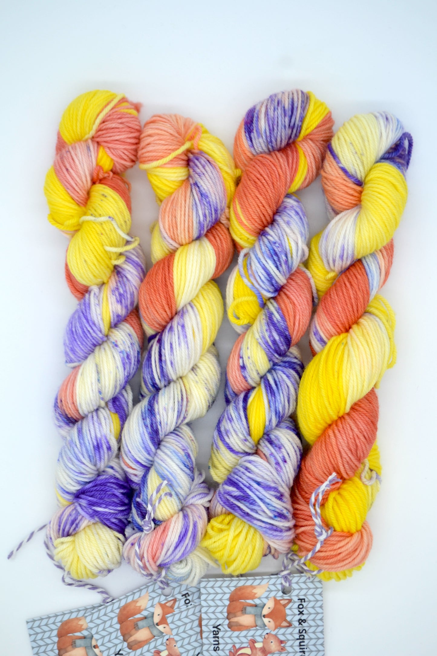 50g DK Pansy Flower Hand-dyed Yarn