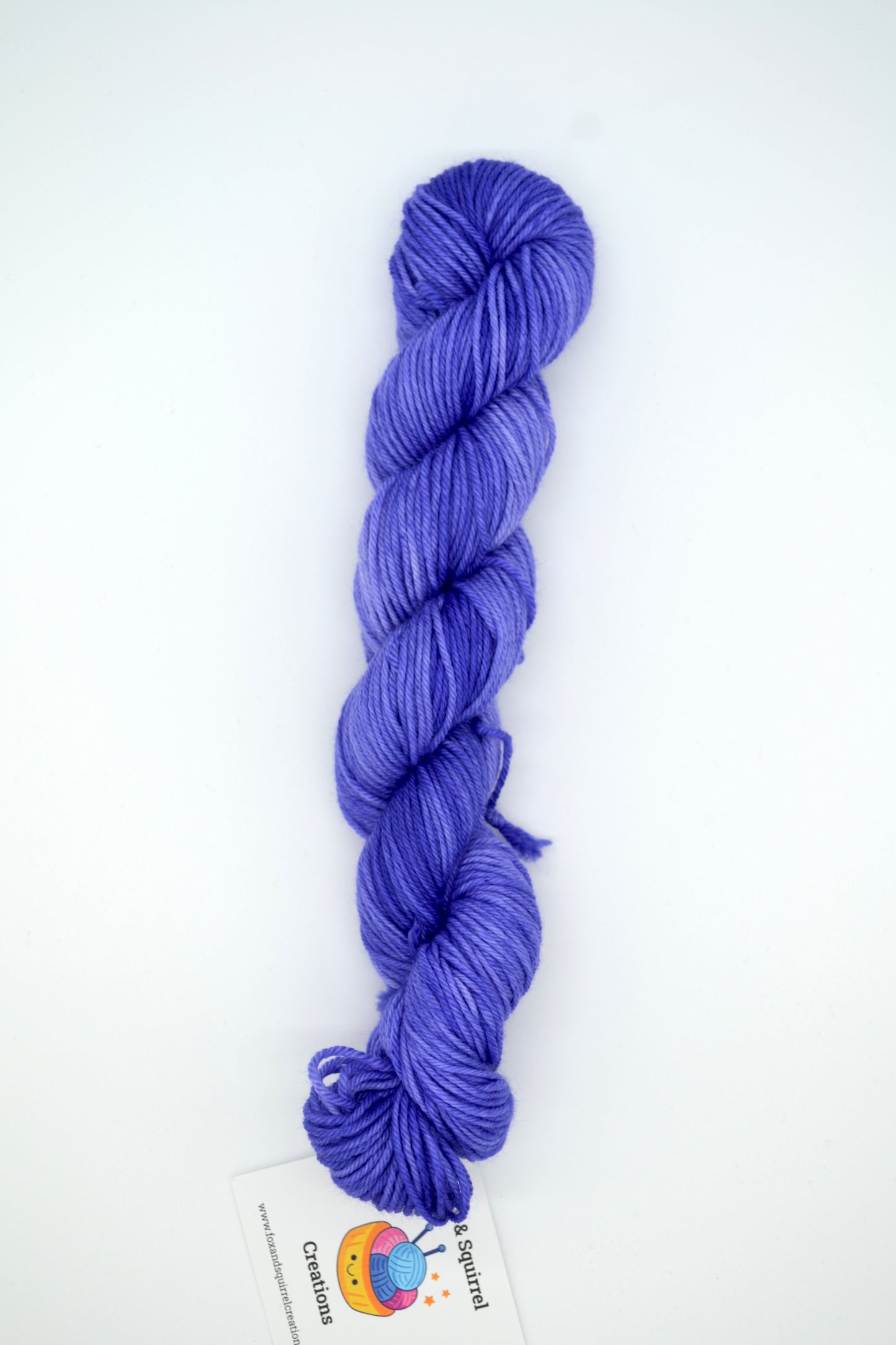 50g DK Violet Hand-dyed Yarn