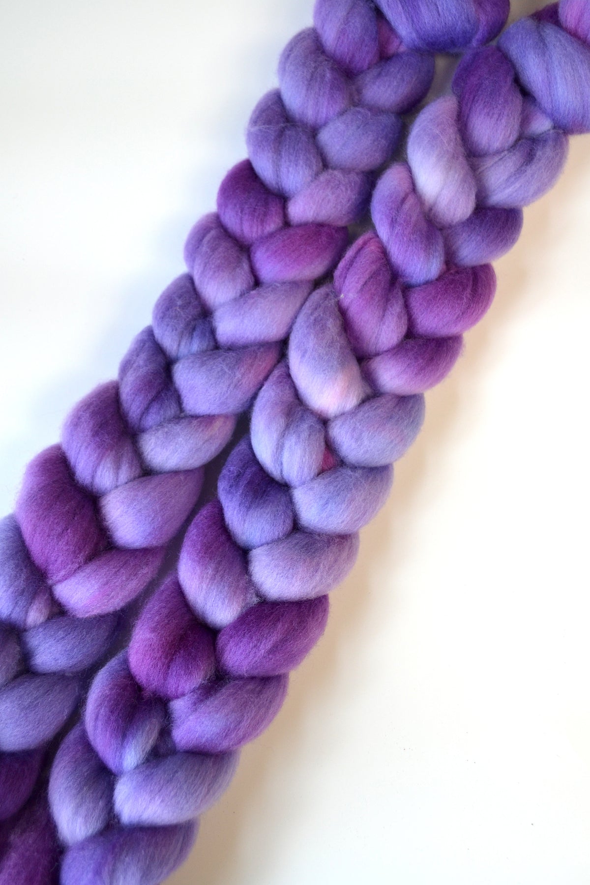 Polwarth - Orchid 100g Hand-dyed Fibre