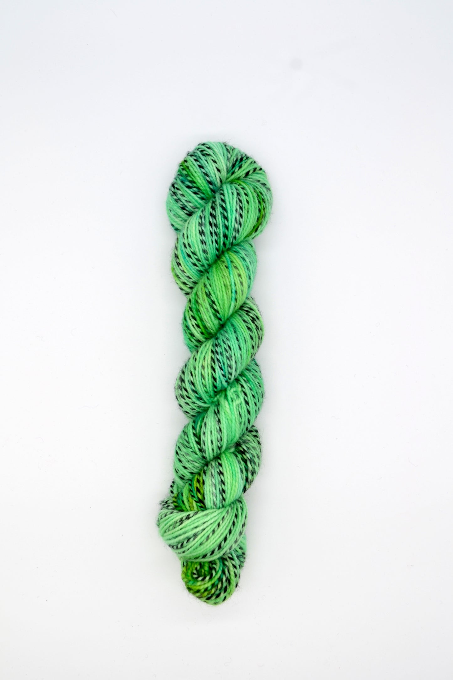 100g DK Zebra Pea Pod Hand-dyed Yarn