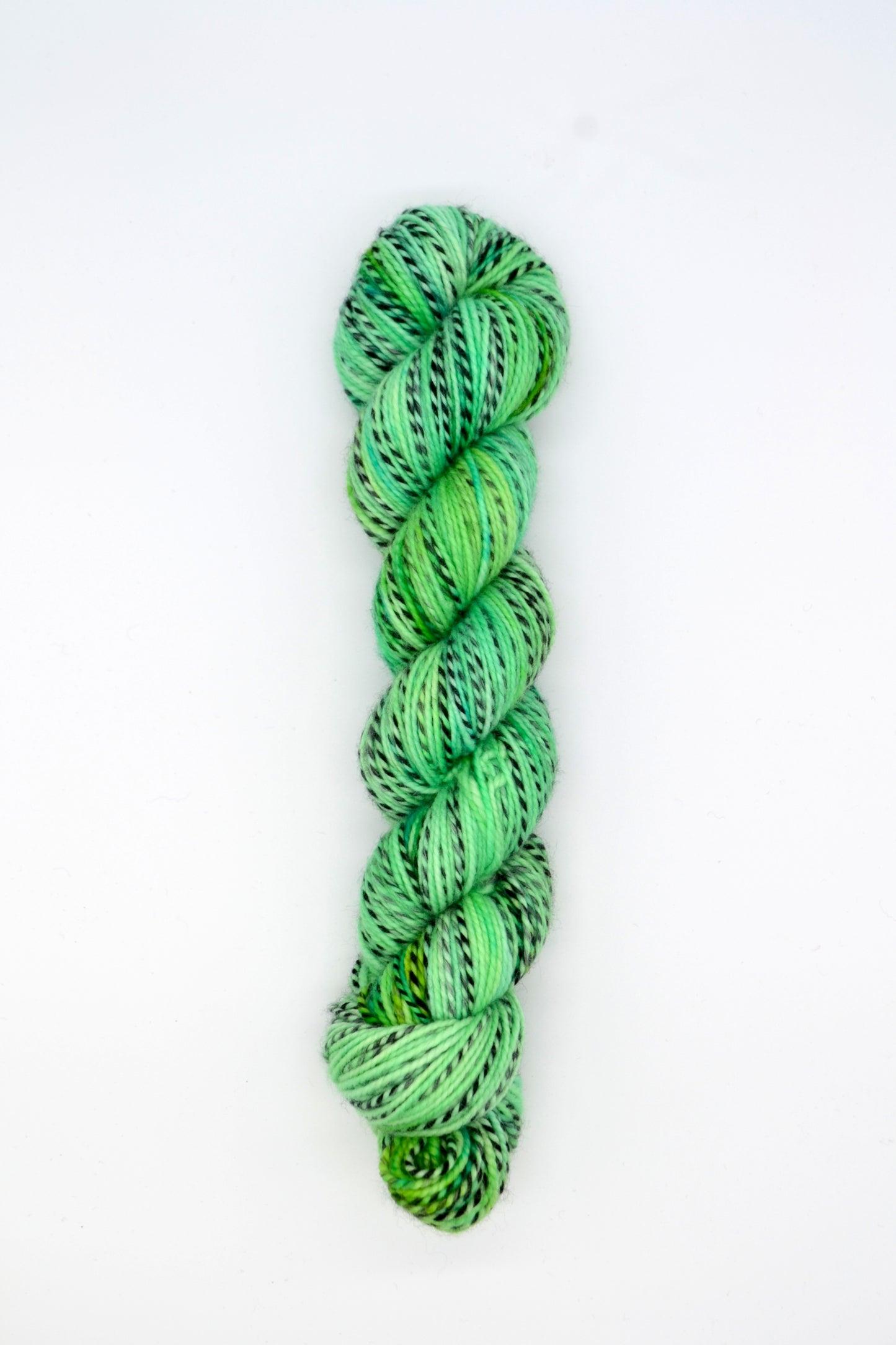 100g DK Zebra Pea Pod Hand-dyed Yarn