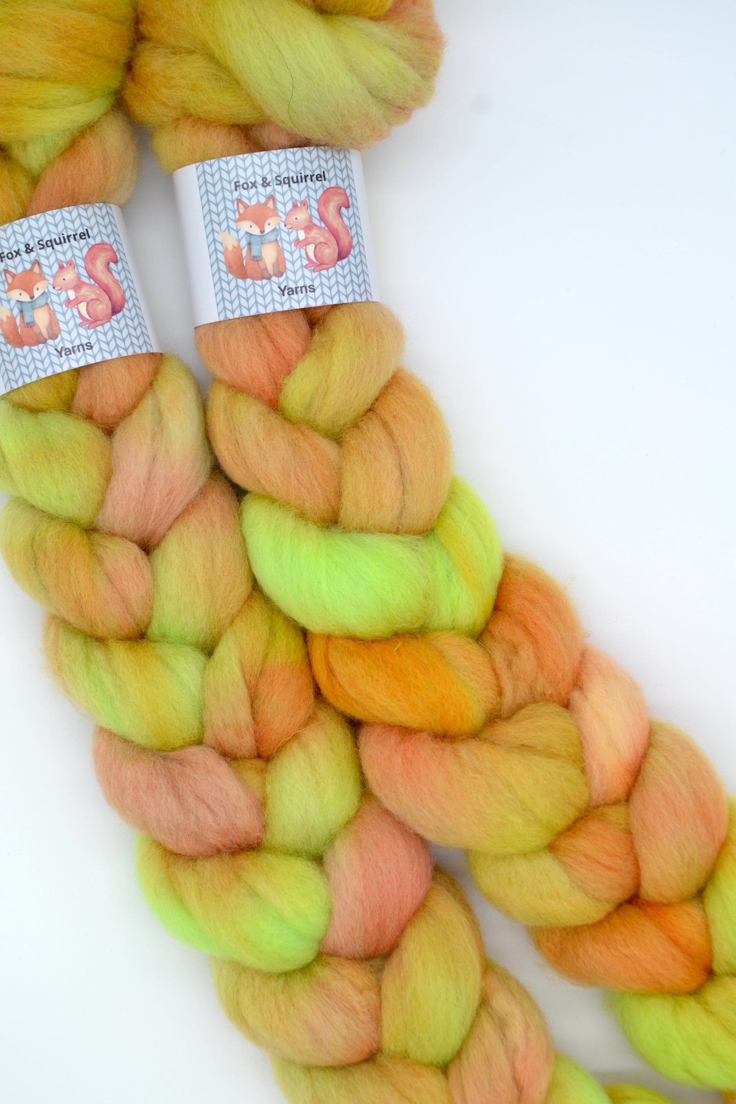 BFL - Harvest Festival 100g Hand-dyed Fibre