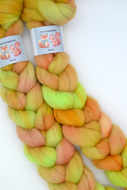 BFL - Harvest Festival 100g Hand-dyed Fibre