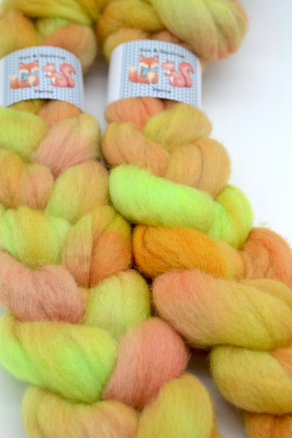 BFL - Harvest Festival 100g Hand-dyed Fibre