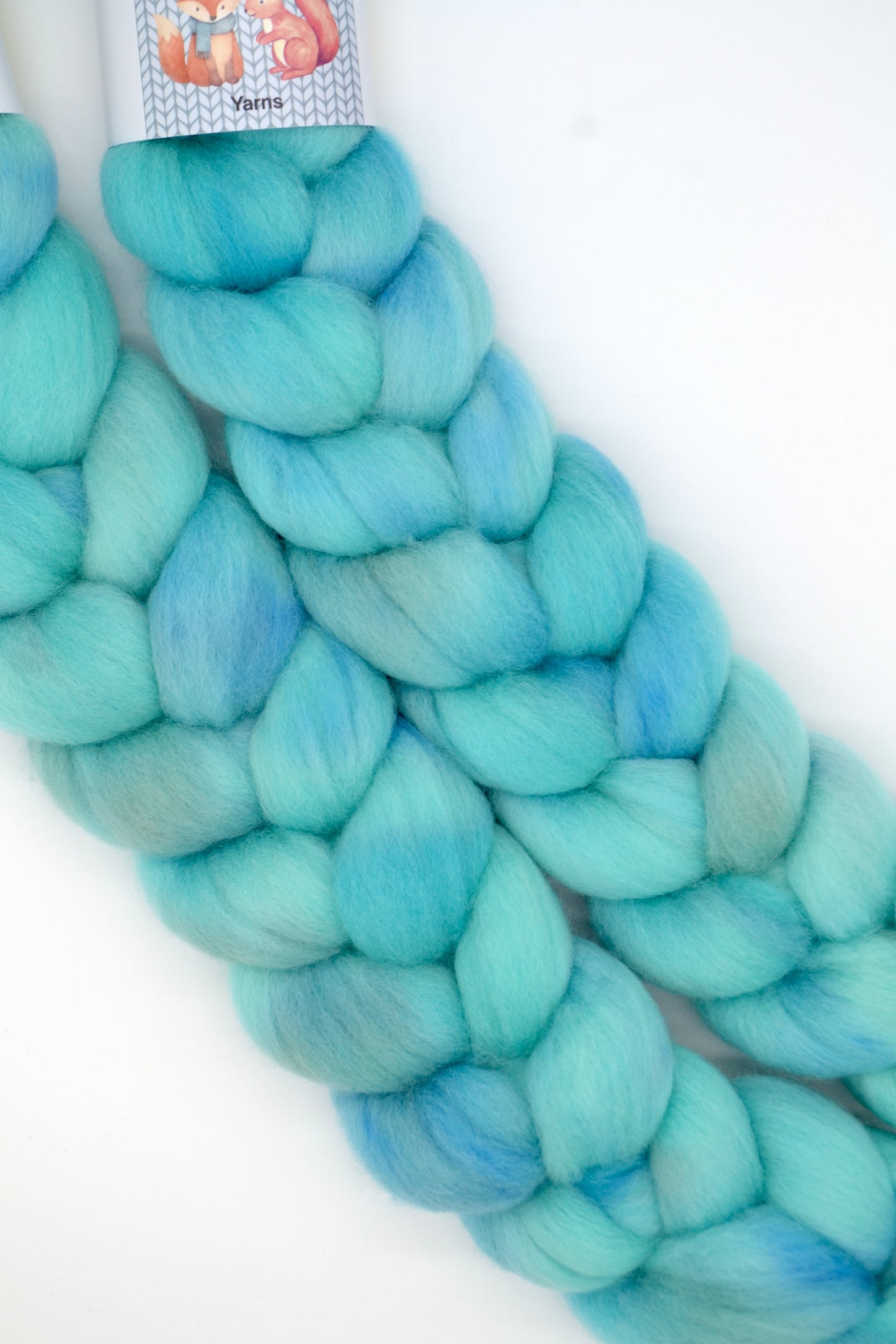 Merino - Icicles 100g Hand-dyed Fibre