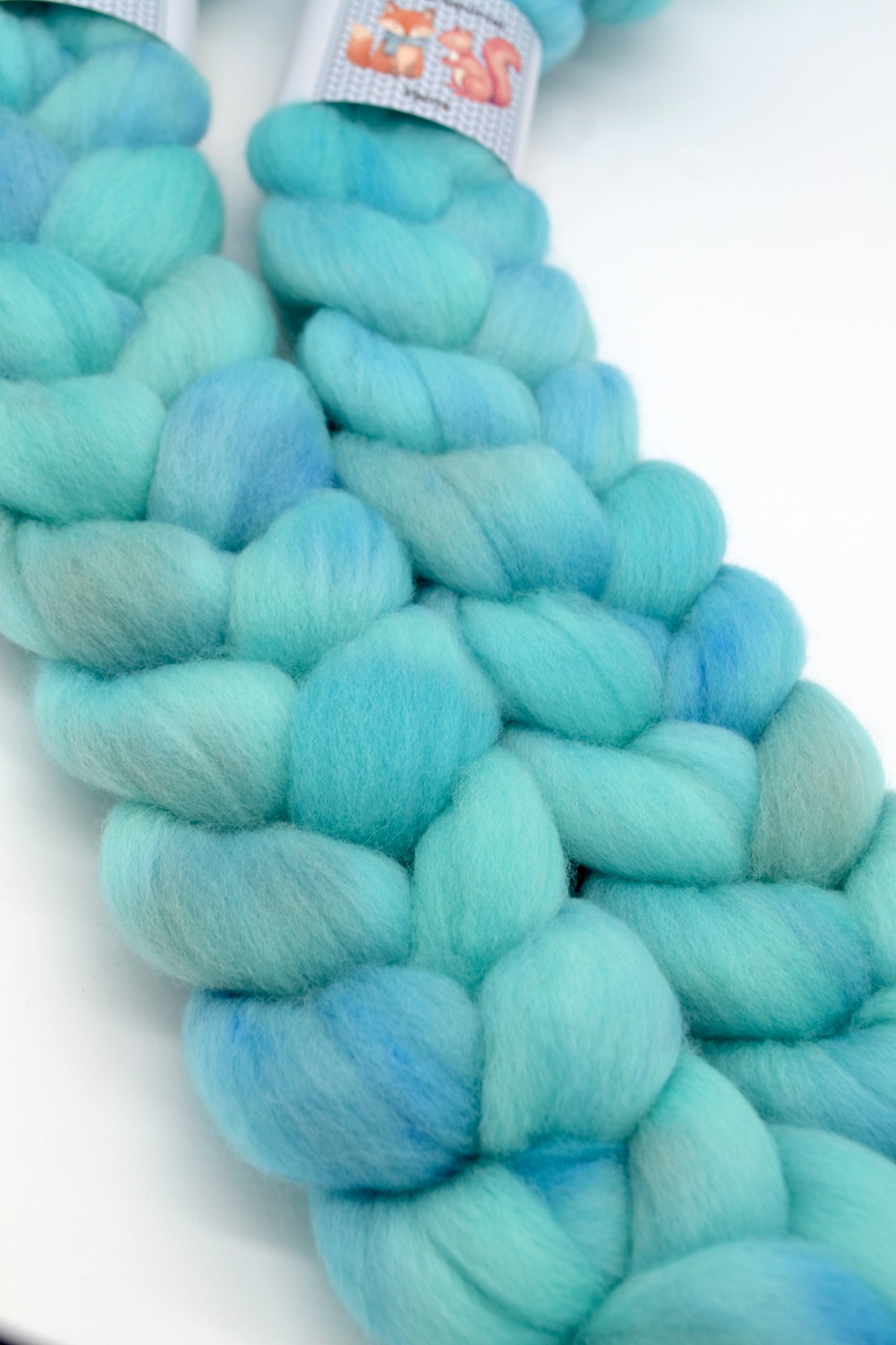 Merino - Icicles 100g Hand-dyed Fibre
