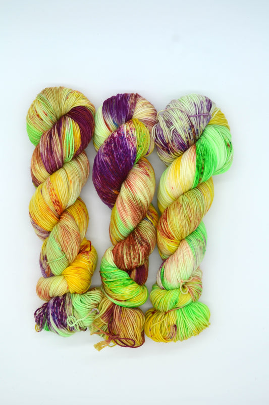 100g Sock A rush of Nature Hand-dyed Yarn