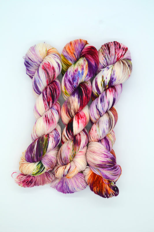 100g Sock Wild Hedgerow Hand-dyed Yarn