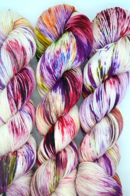 100g Sock Wild Hedgerow Hand-dyed Yarn