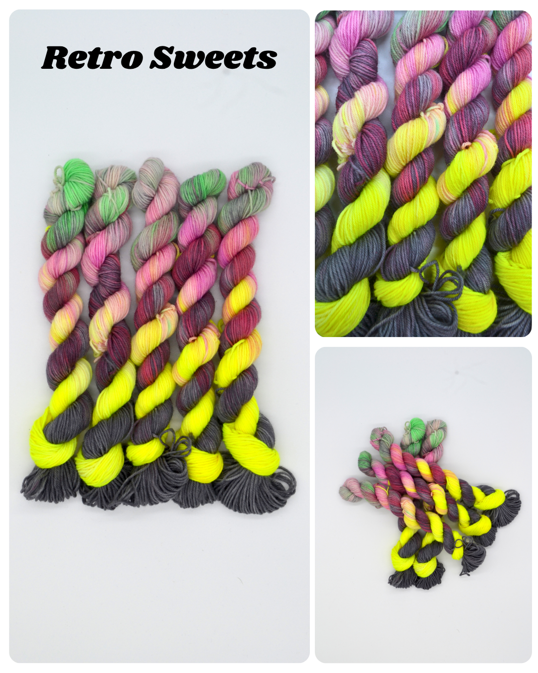 20g Sock Retro Sweets Mini Skein