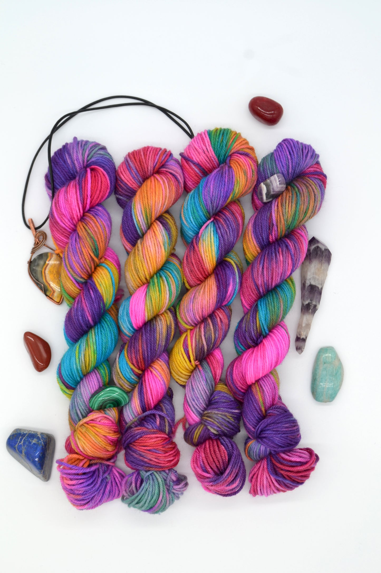 50g DK Precious Jewels Hand-dyed Yarn