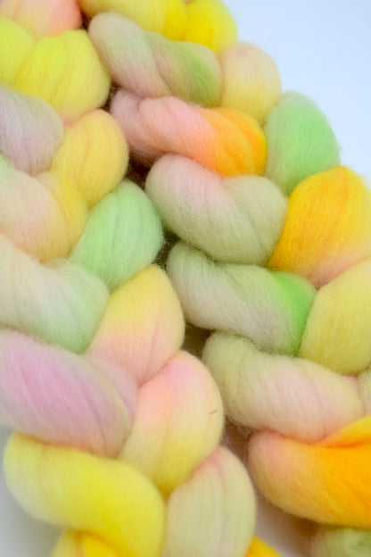 Merino - Fizzy Whizzy 100g Hand-dyed Fibre