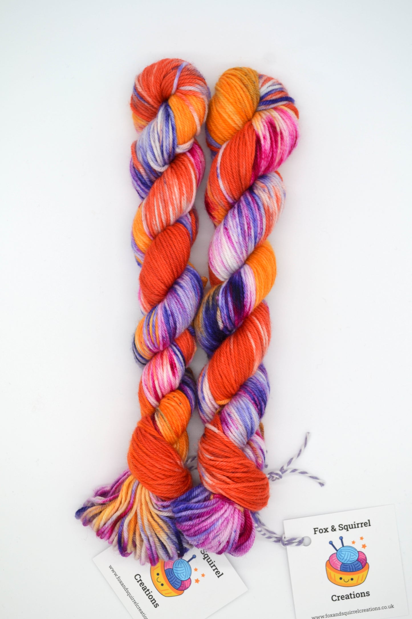 50g DK Fizzy Bubbles Hand-dyed Yarn