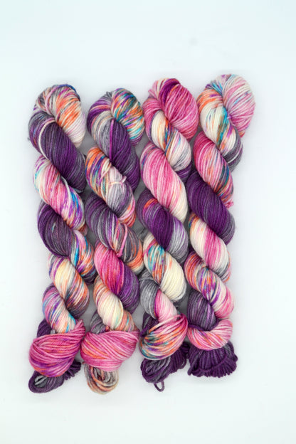50g DK Skater Chic Hand-dyed Yarn