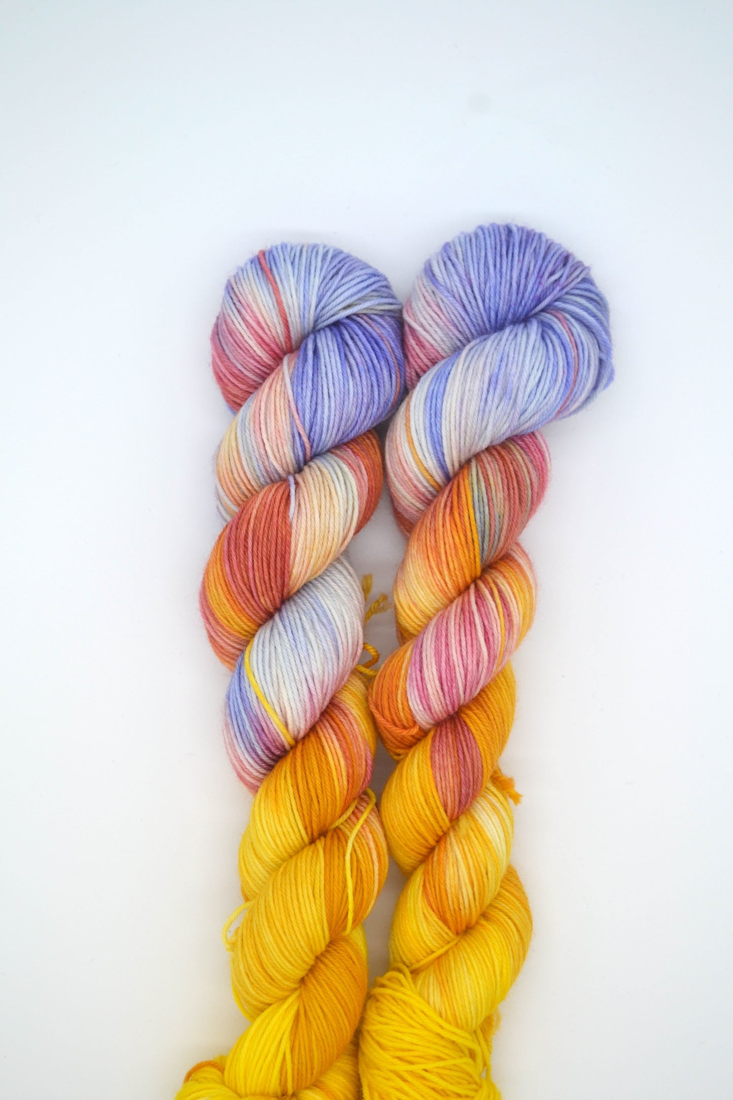 50g Sock Winter Skies Hand-dyed Yarn