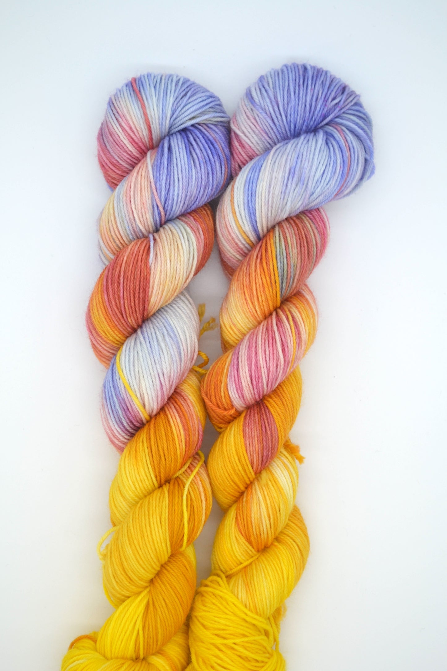 50g Sock Winter Skies Hand-dyed Yarn