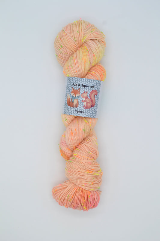 100g 4ply Neon Neps Fruit Cocktail Hand-dyed Yarn