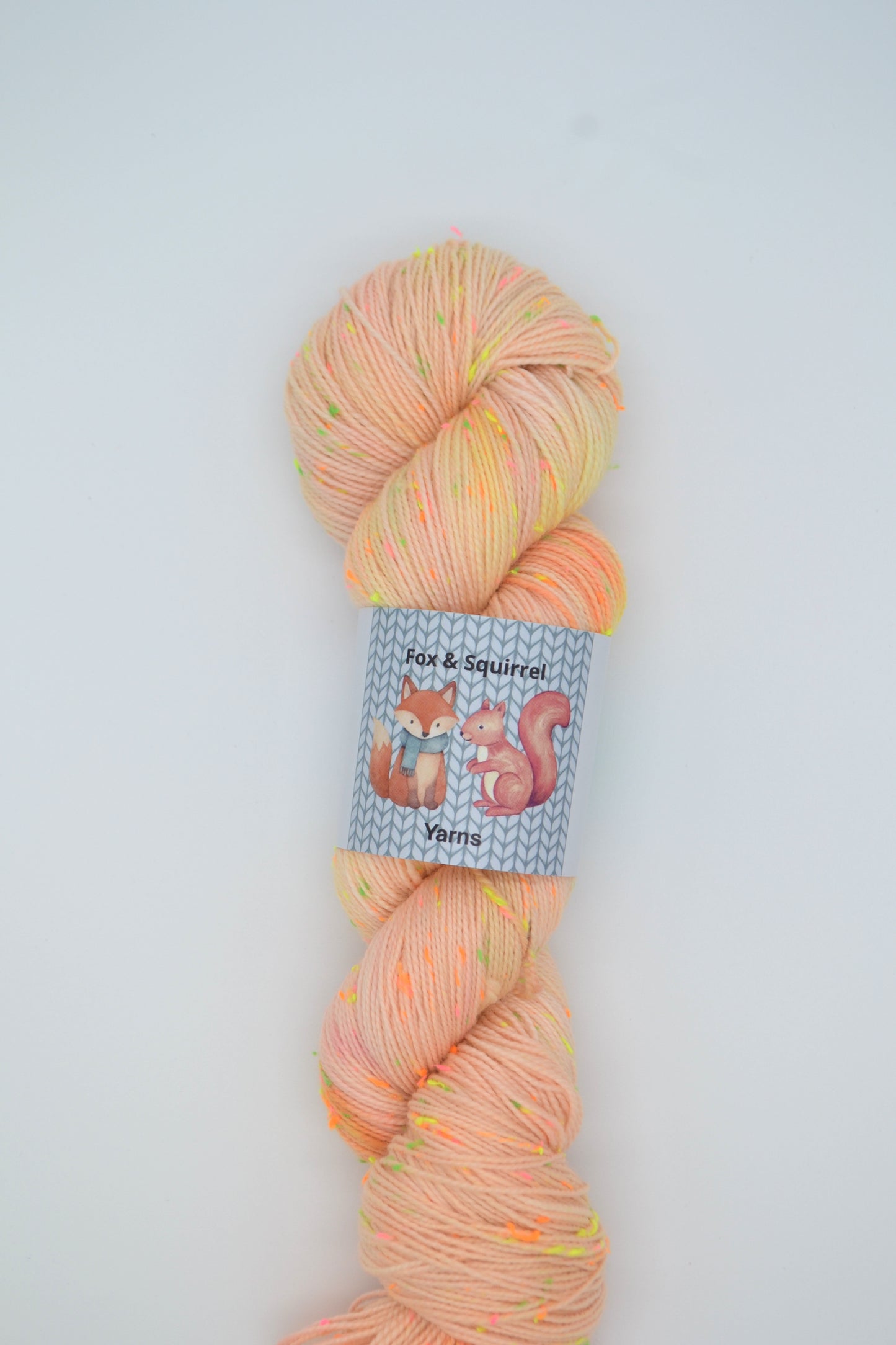 100g 4ply Neon Neps Fruit Cocktail Hand-dyed Yarn