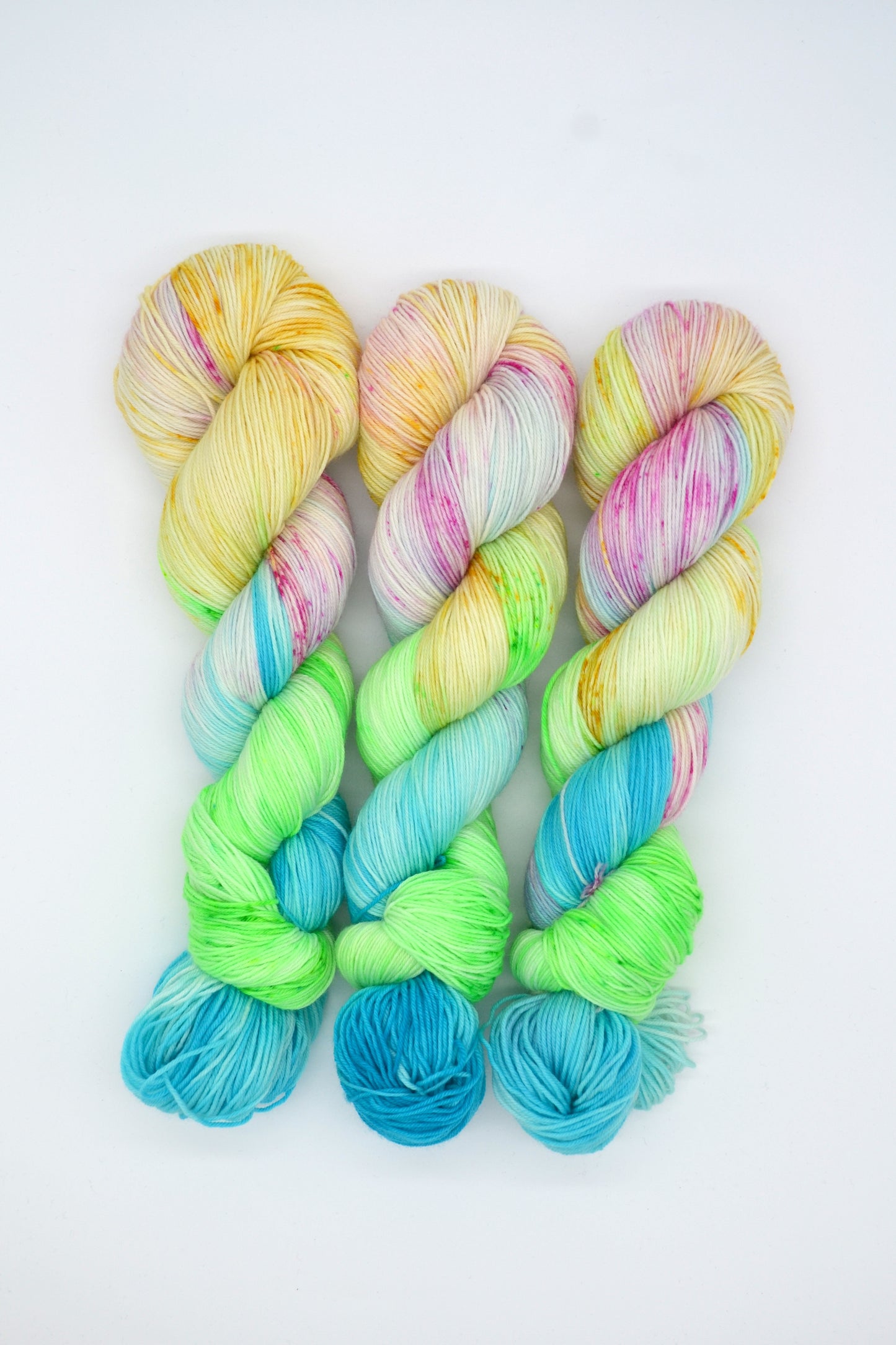 100g Sock Hop into Spring Hand-dyed Yarn