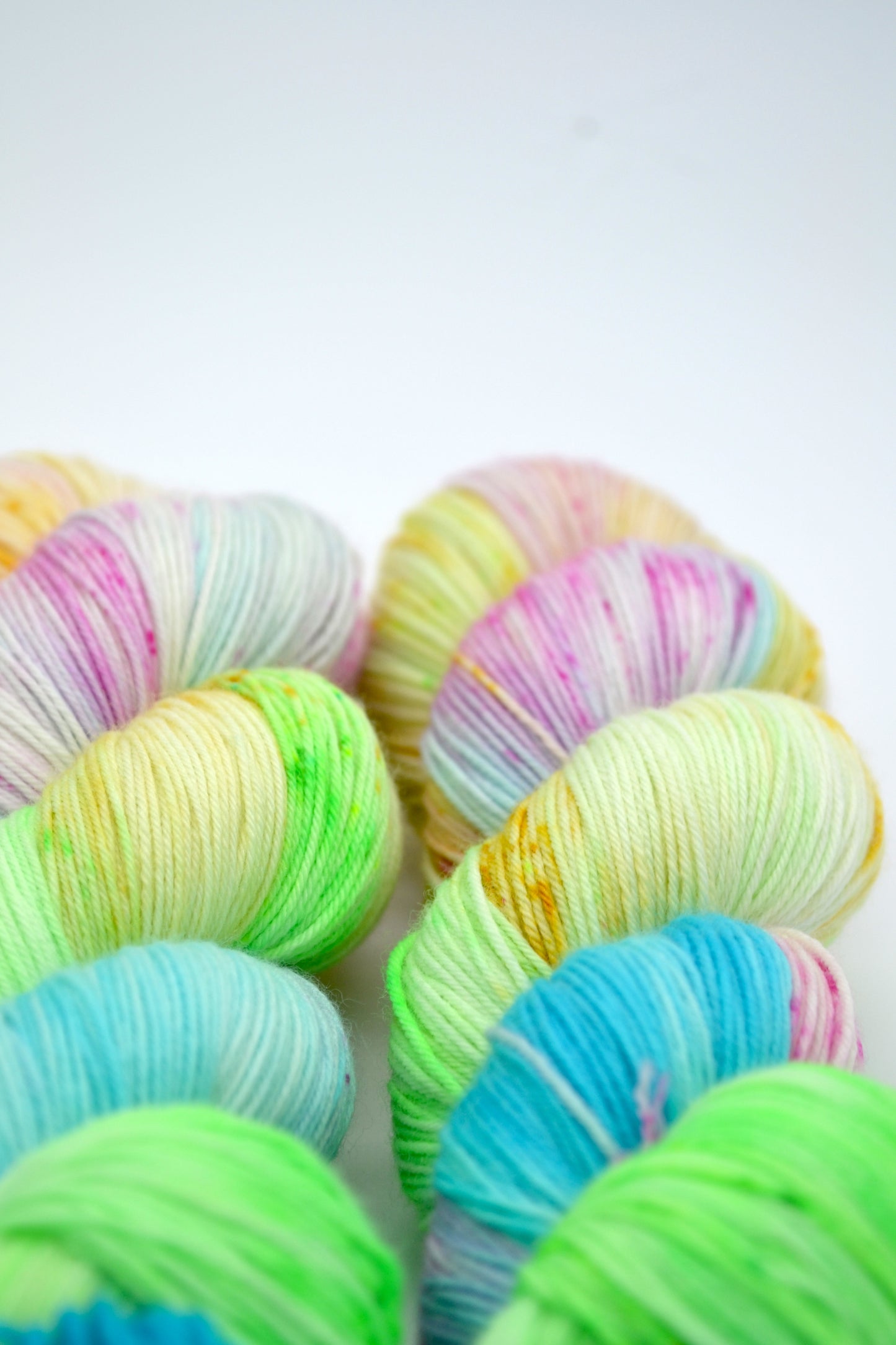 100g Sock Hop into Spring Hand-dyed Yarn