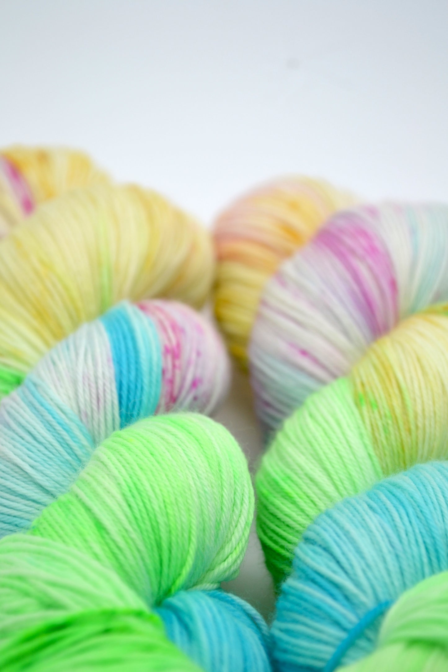 100g Sock Hop into Spring Hand-dyed Yarn
