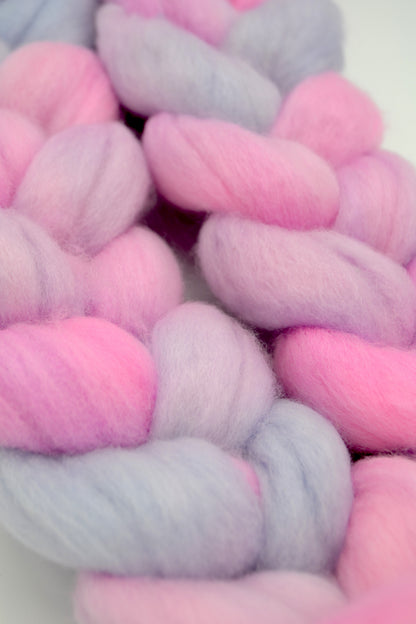 Polwarth - Fairy Cakes 100g Hand-dyed Fibre