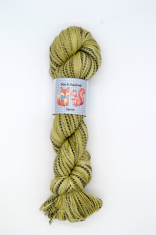 100g Sock Zebra Camouflage Hand-dyed Yarn