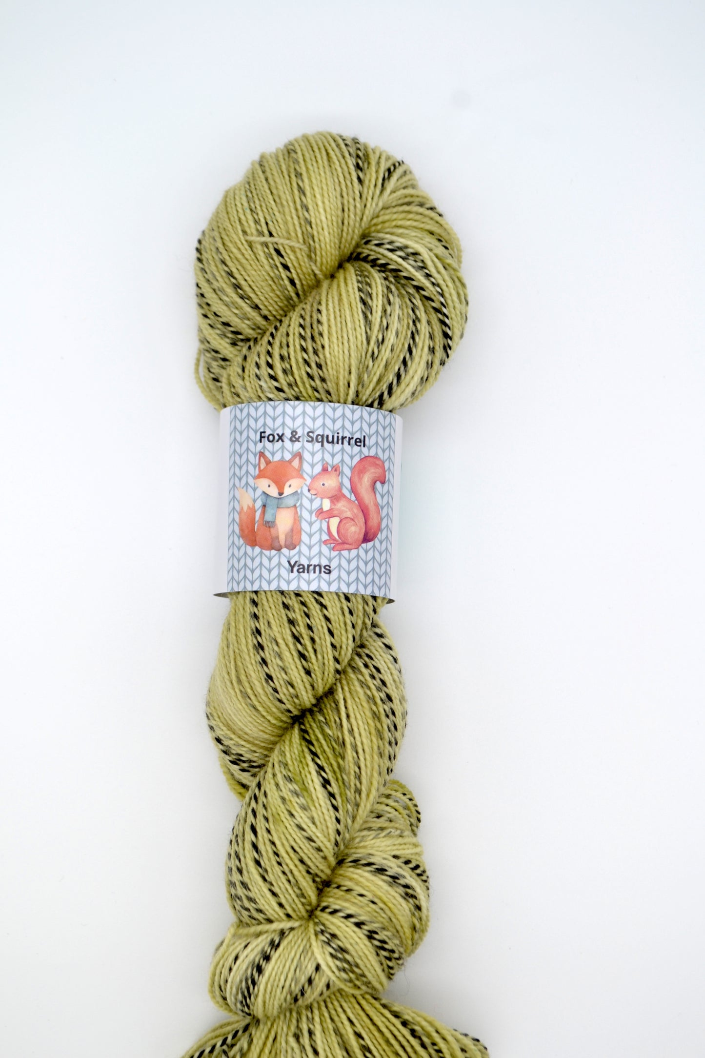 100g Sock Zebra Camouflage Hand-dyed Yarn