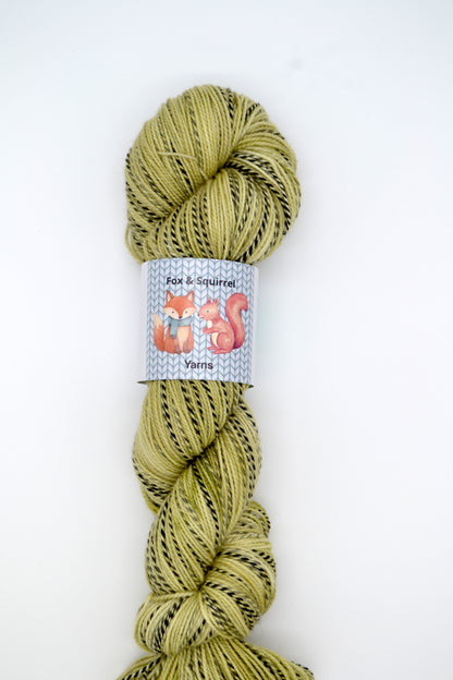 100g Sock Zebra Camouflage Hand-dyed Yarn