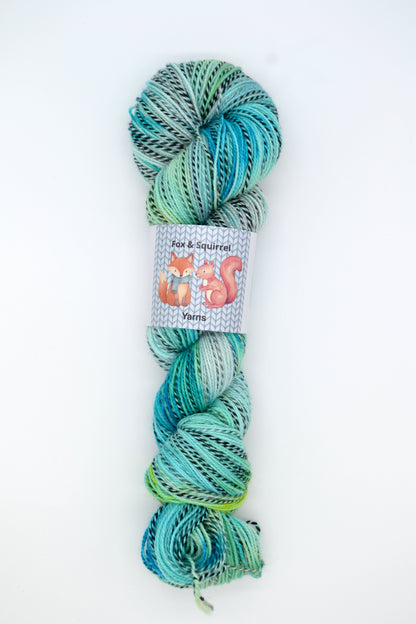 100g Sock Zebra Whirlpool Hand-dyed Yarn