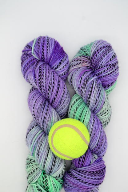 100g DK Zebra Game/Set/Match! Hand-dyed Yarn