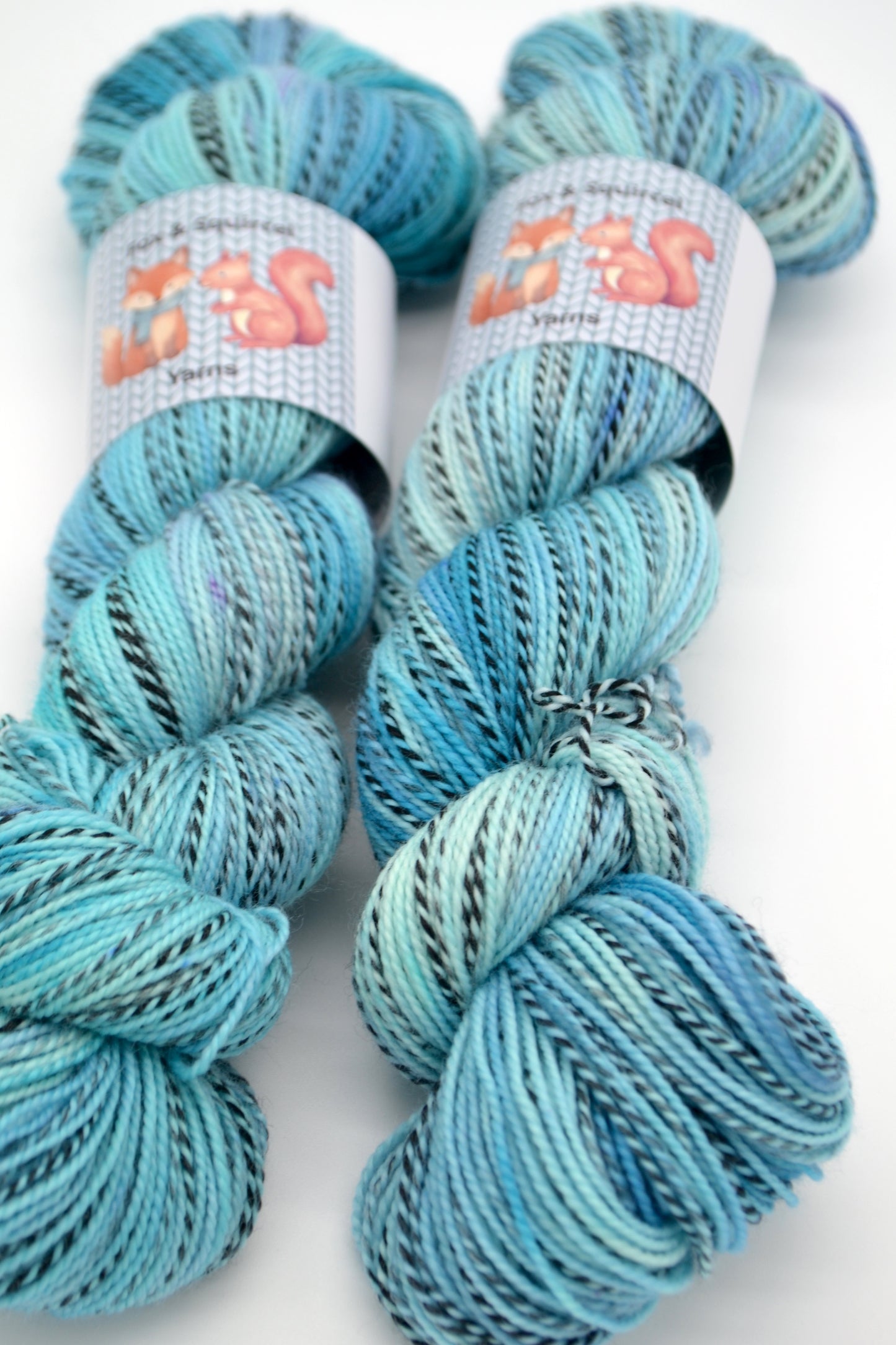 100g Sock Zebra Ice Cave Hand-dyed Yarn