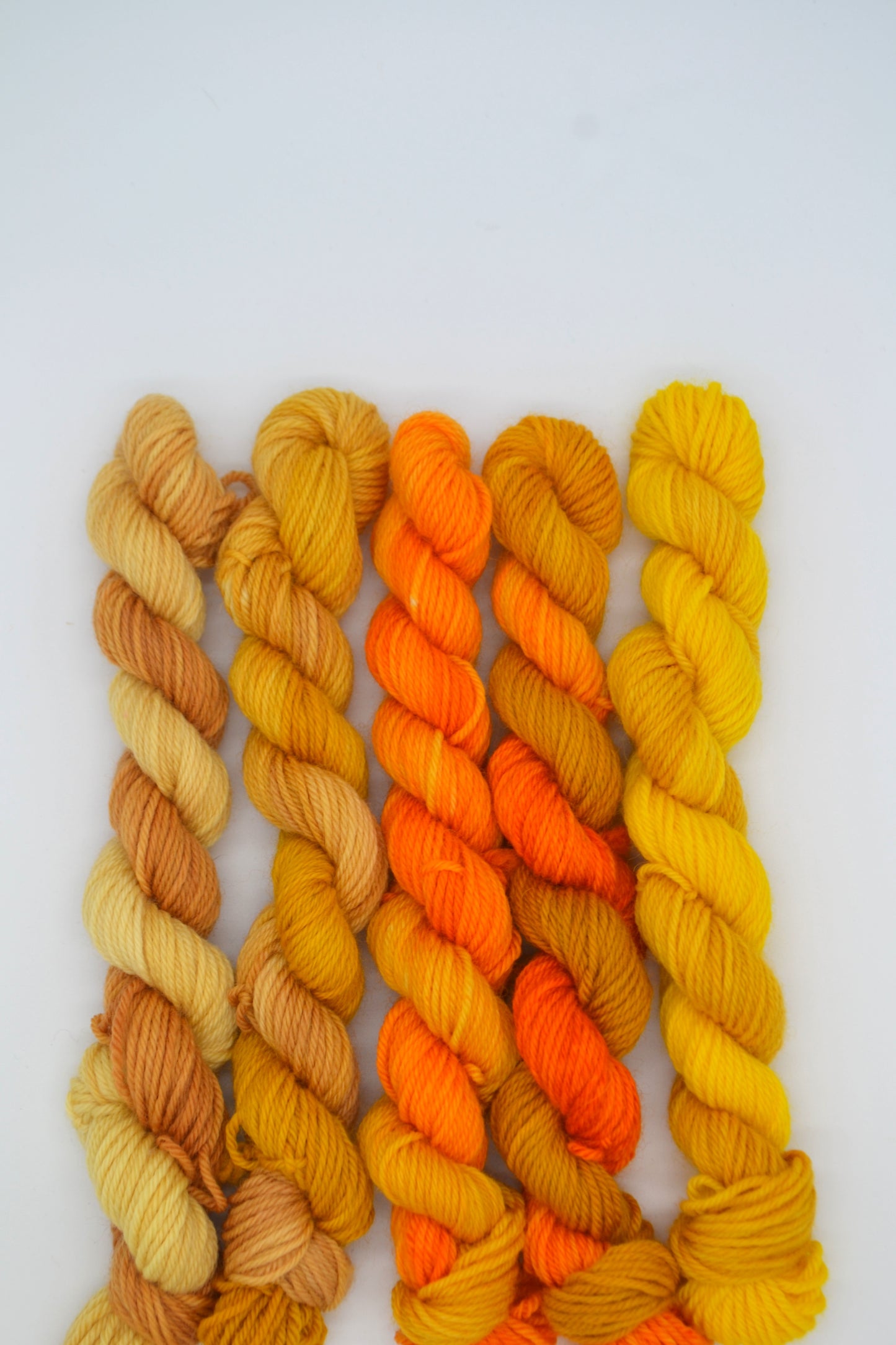 20g DK BFL - Golden Threads Mini Skein Set