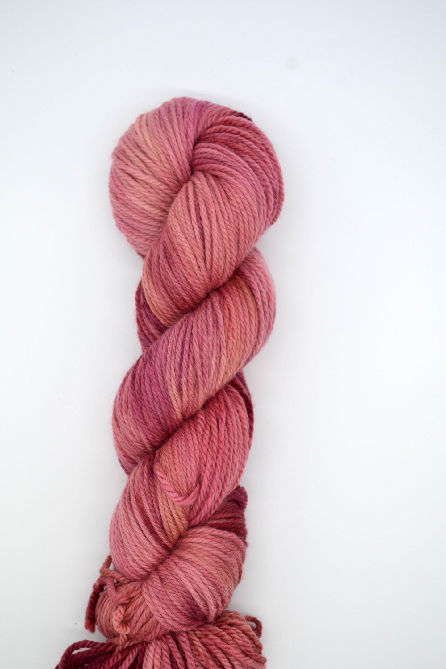 100g Aran Winter Rose Hand-dyed Yarn