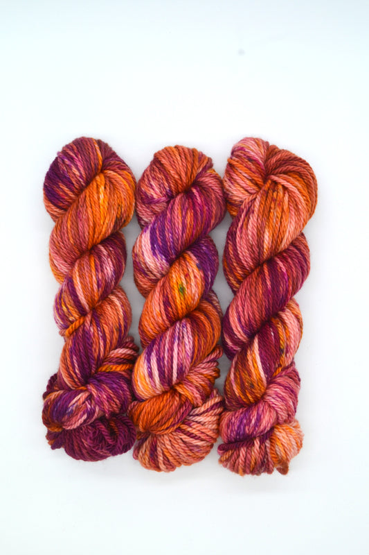 100g Chunky Cosy Winter Nights Hand-dyed Yarn