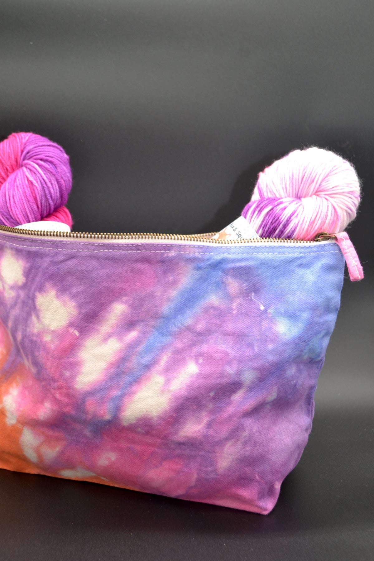 Galaxy Tie Dye Project Pouch