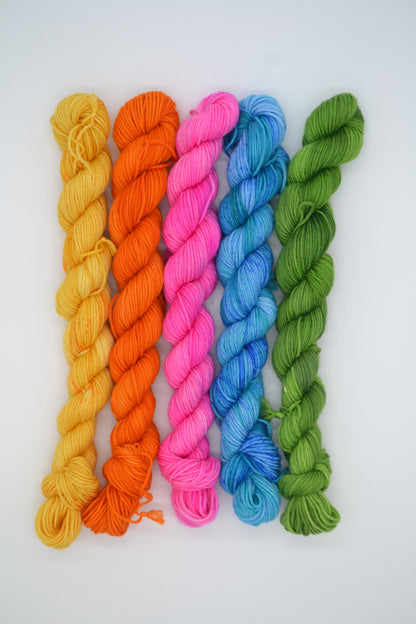 20g Sock - By the Sea Mini Skein Set