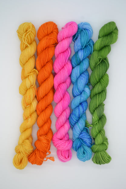 20g Sock - By the Sea Mini Skein Set