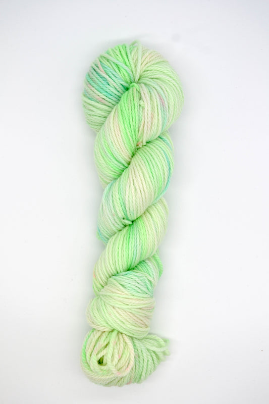 100g Aran Crisp Apple Hand-dyed Yarn