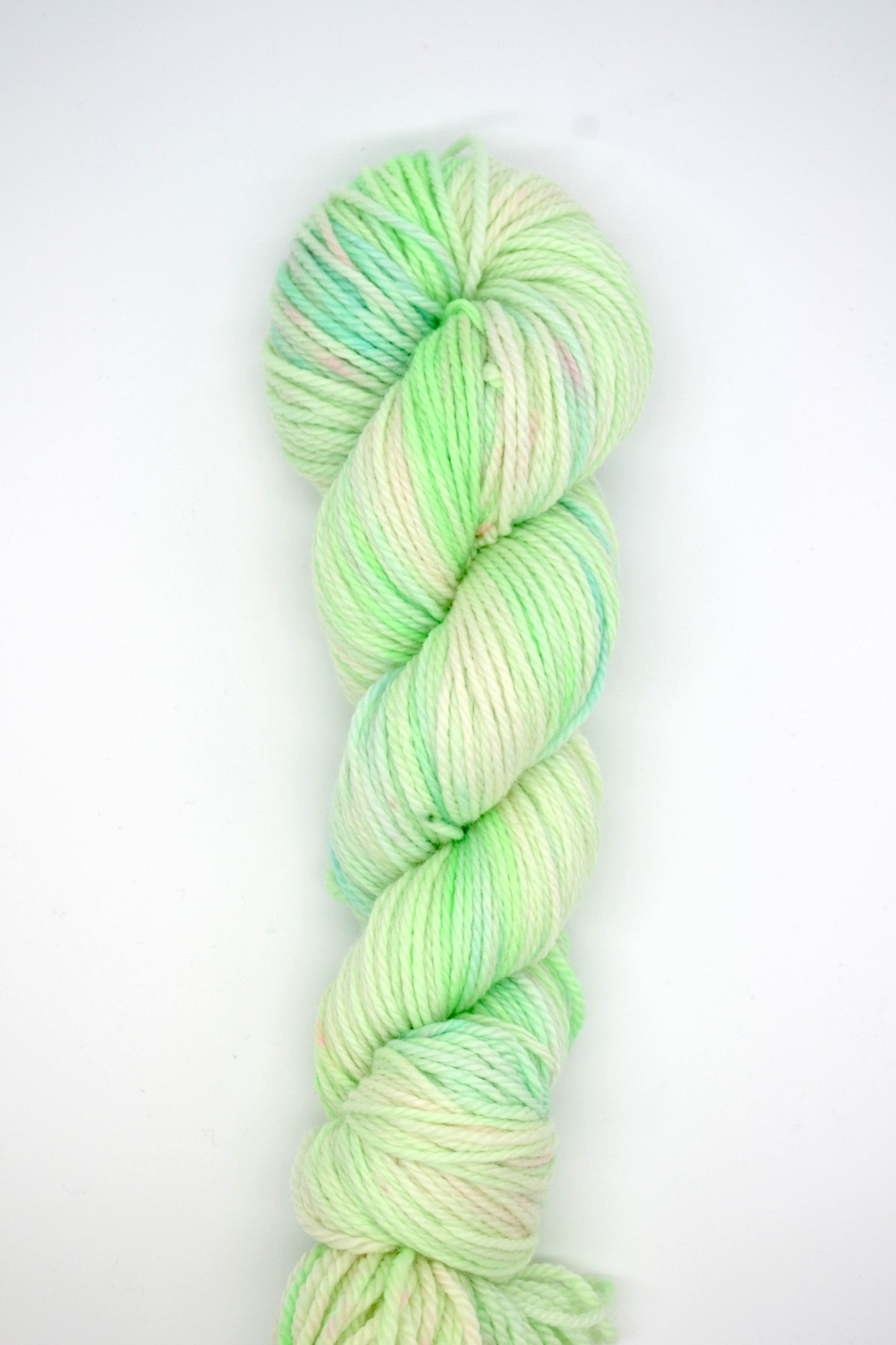 100g Aran Crisp Apple Hand-dyed Yarn