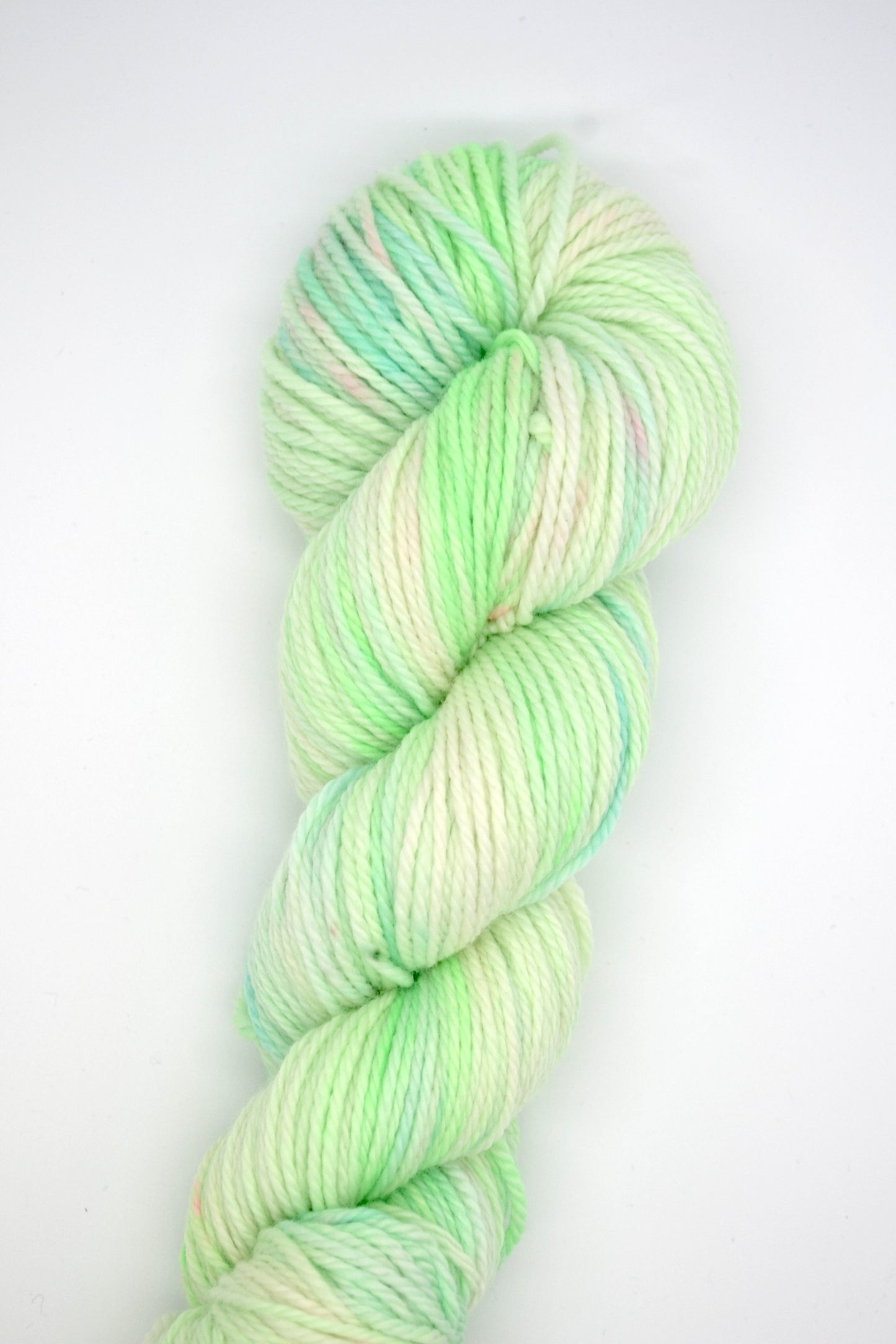 100g Aran Crisp Apple Hand-dyed Yarn