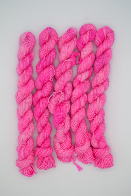 20g Sock Pink Parasol Mini Skein