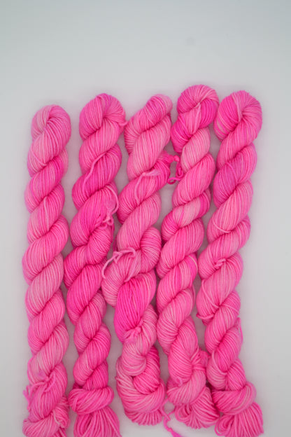 20g Sock Pink Parasol Mini Skein