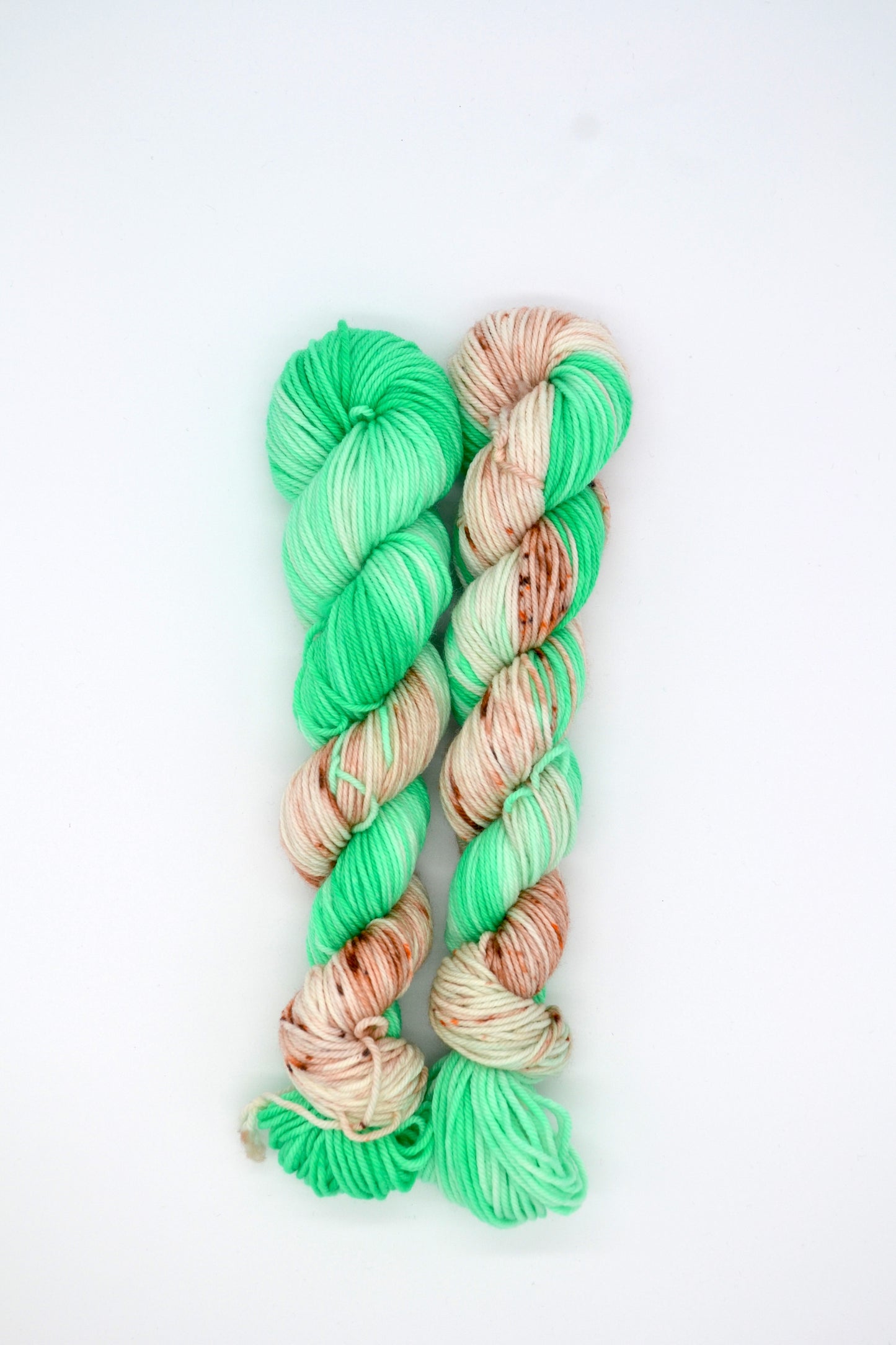 50g DK Mint Choc Chip Hand-dyed Yarn