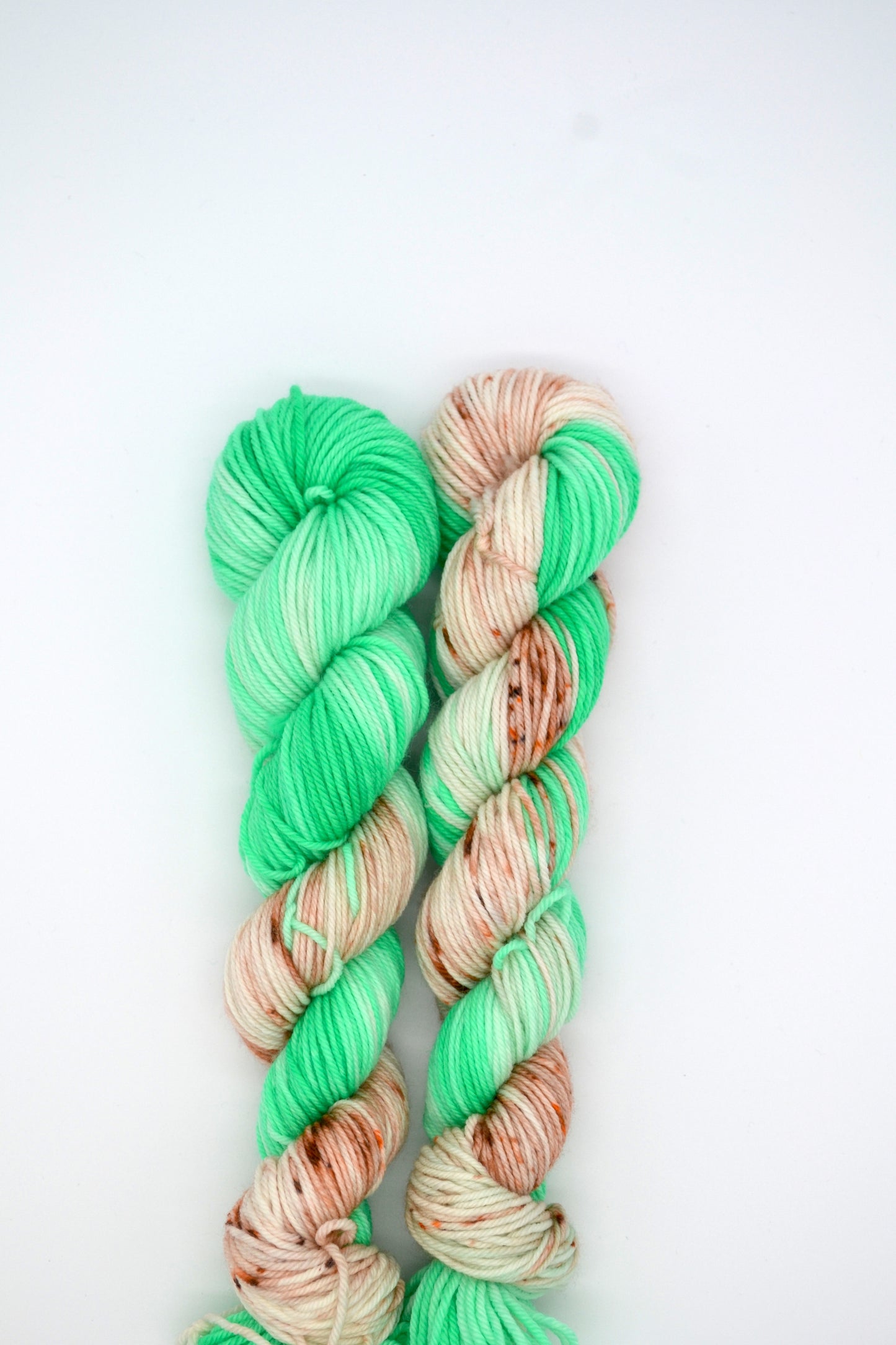 50g DK Mint Choc Chip Hand-dyed Yarn
