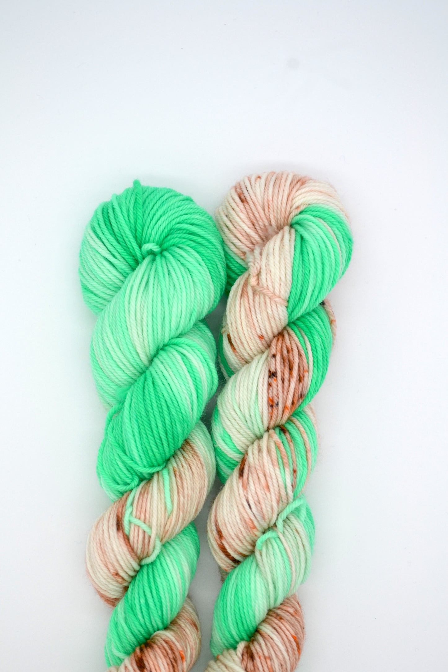 50g DK Mint Choc Chip Hand-dyed Yarn