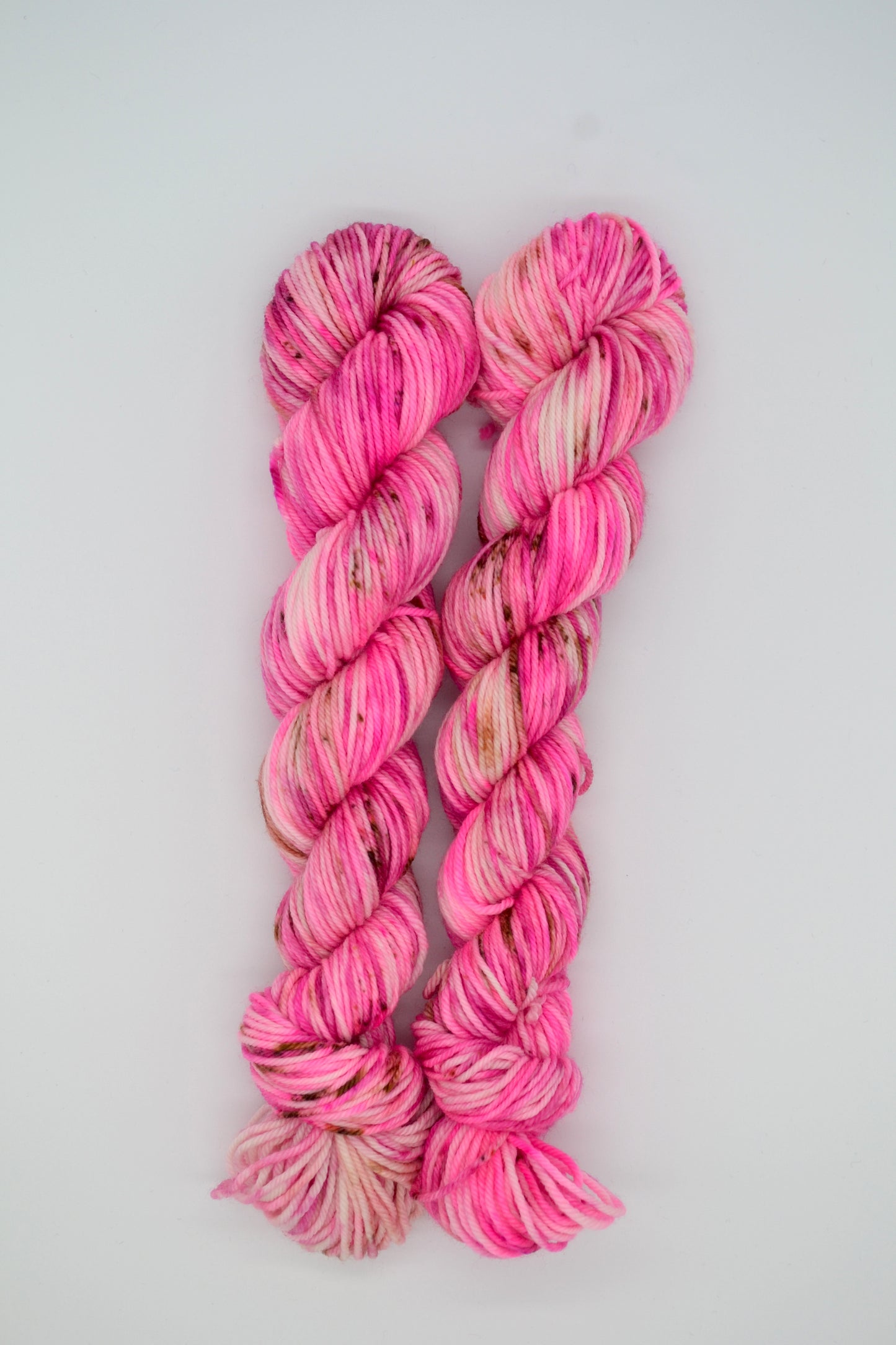 50g DK Raspberry Ripple Hand-dyed Yarn