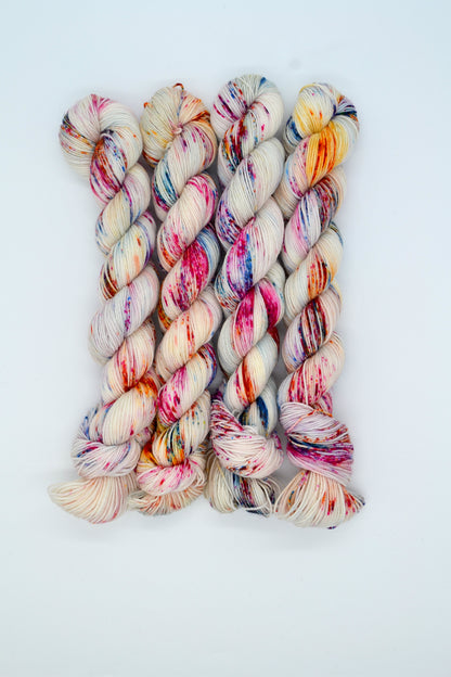 50g Sock Snowy Finch Hand-dyed Yarn